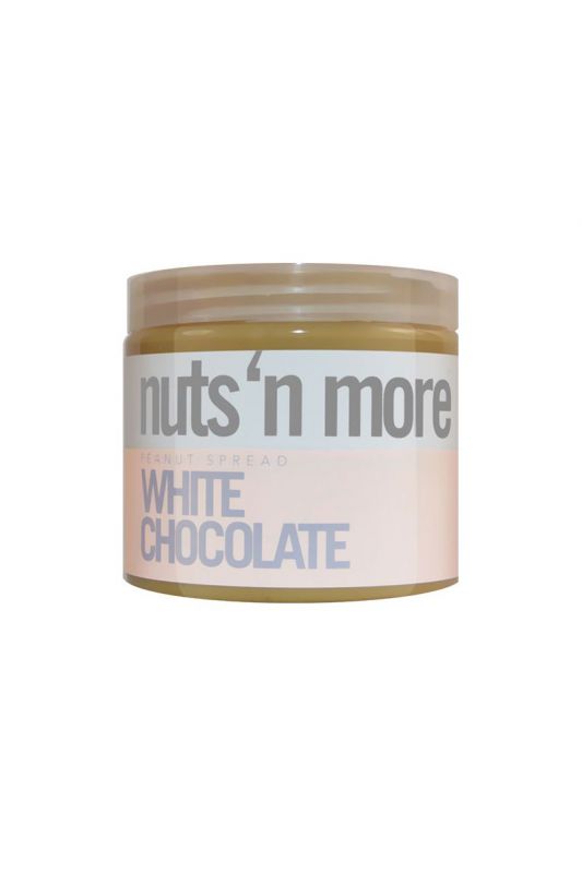 Nuts`N more Arašídové maslo biela čokoláda
