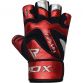 RDX Fitness rukavice s bandážou na zápästie L8